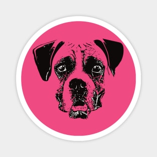 Boxer Dog - Boxer Christmas Gifts Magnet